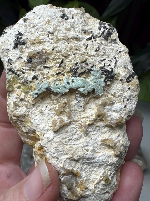 Emerald in Feldspar ~North Carolina Crabtree Emerald Mine~Ex Terry Ledford Collection~Ledford’s Minerals