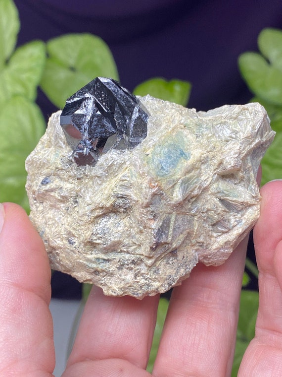 Graves Mountain Blue Kyanite and Pyrophyllite with Rutile~Ex Terry Ledford Collection~Nature Made Goods~Ledford's Minerals