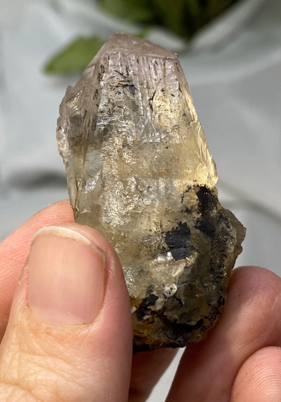 Healed Quartz with Rutile and Mica