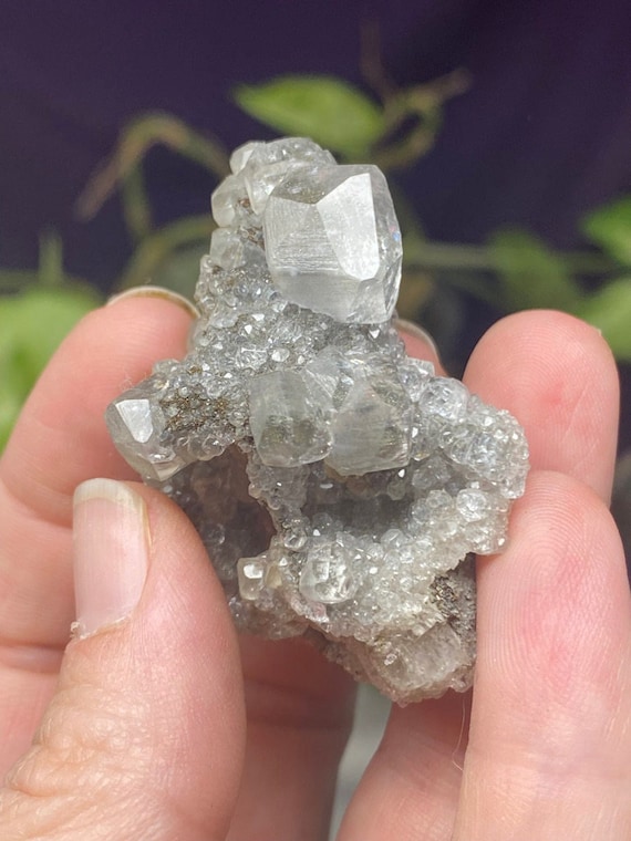 Linwood Mine Calcite Cluster With Marcasite Inclusions