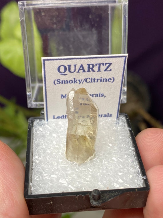 Brazil Golden Citrine Quartz Thumbnail~Nature Made Goods~Ledford's Minerals