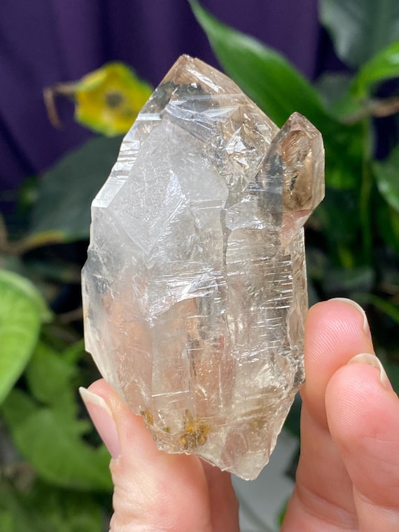 Lustrous North Carolina Smoky Quartz with Limonite Inclusion~Ex Terry Ledford Coll.~Ledfords Minerals