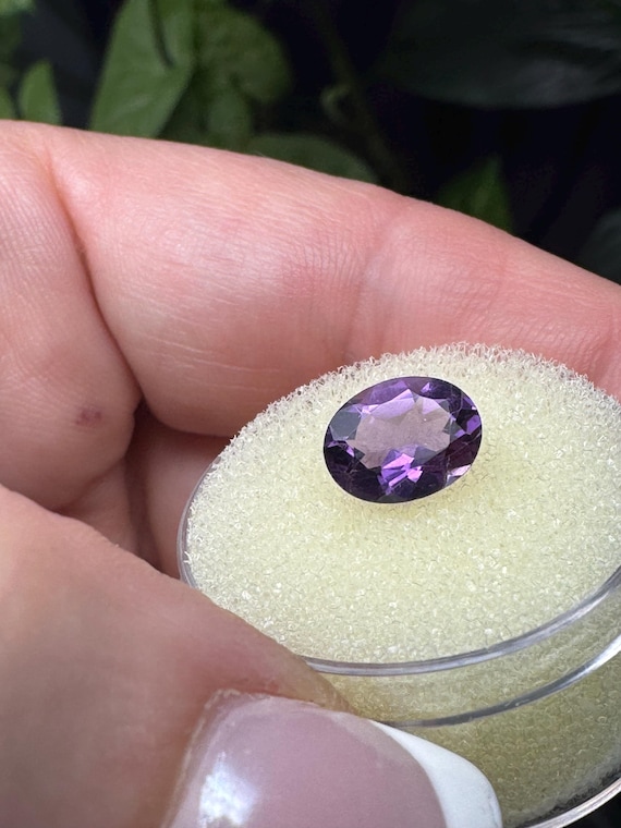Jackson’s Crossroads Amethyst Gemstone~Oval~Old Collection~Ledford’s Minerals