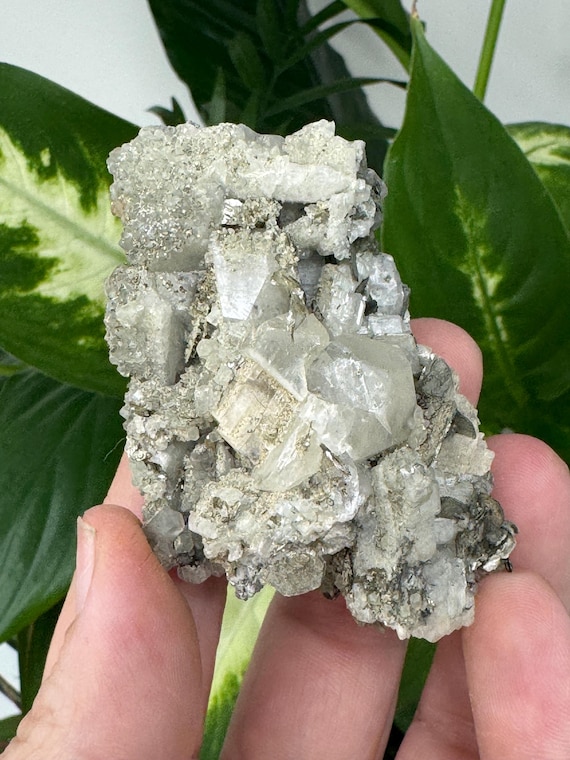 Lustrous Calcite and Mica with Chalcopyrite~Hiddenite, North Carolina~Ex Terry Ledford~Ledford’s Minerals