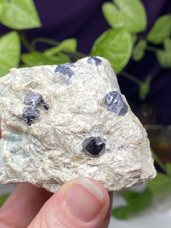 Graves Mountain Blue Kyanite and Pyrophyllite with Rutile