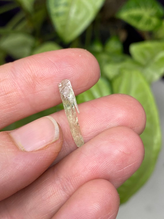 Rare Chromium Green North Carolina Hiddenite Crystal