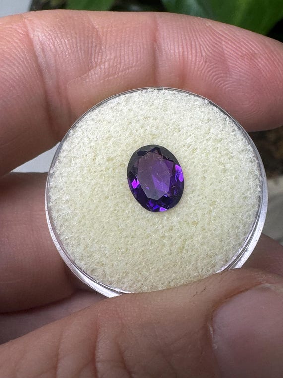 Jackson’s Crossroads Amethyst Gemstone~Oval~Old Collection~Ledford’s Minerals