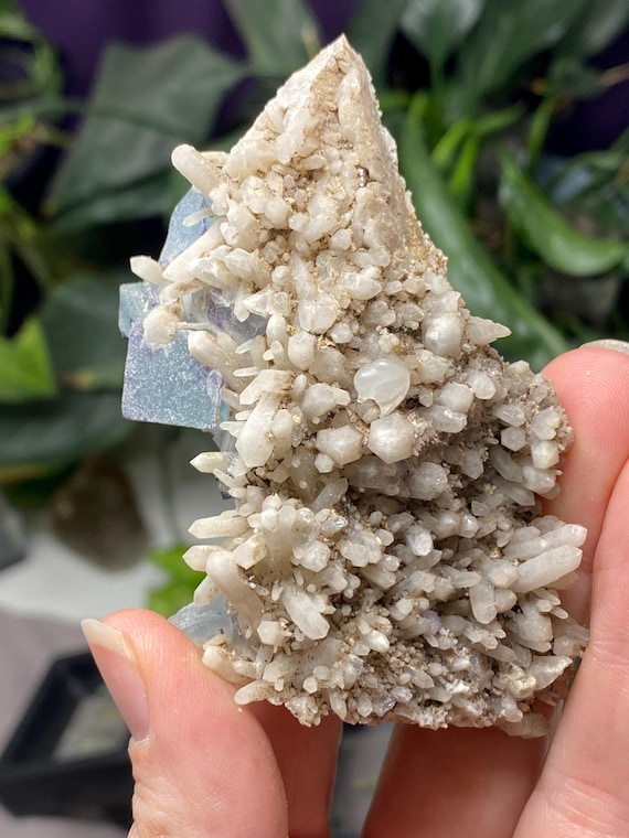 Brandberg Blue/Green Fluorite and Quartz