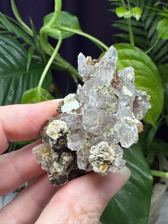Quartz Cluster~NAEM~Hiddenite, North Carolina~Ledford’s Minerals