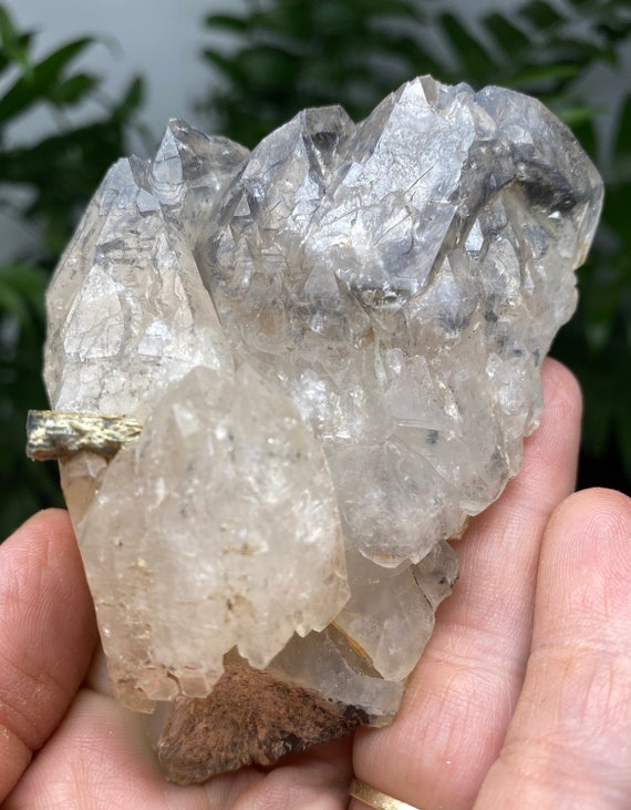 Healed Smoky Quartz with Unknown Inclusions