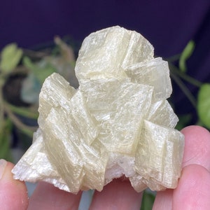 Hiddenite North Carolina Calcite Cluster with Mica