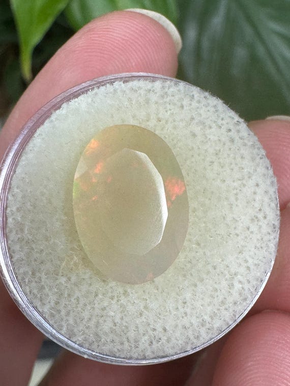 Beautiful Oval Ethiopian Opal ~Nature Made Goods~Ledford's Minerals