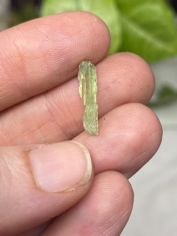 Rare Chromium Green North Carolina Hiddenite Crystal