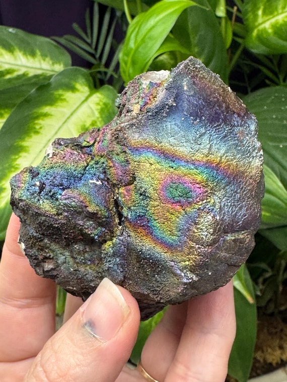 Colorful Graves Mountain Quartz with Iridescent Hematite~Ex Terry Ledford Collection~Nature Made Goods~Ledford's Minerals