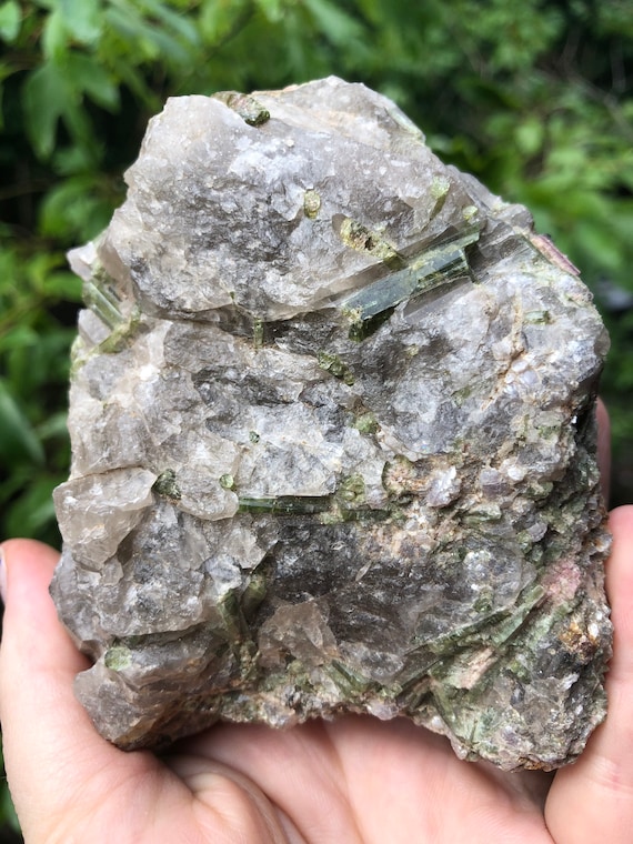 Tourmaline in Quartz from Pakistan
