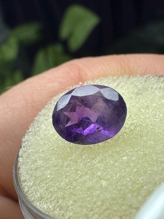 Jackson’s Crossroads Amethyst Gemstone~Oval~Old Collection~Ledford’s Minerals