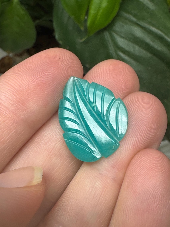 High Quality Gem Silica Leaf Carving~Inspiration Mine, Arizona~Nature Made Goods~Ledford’s Minerals