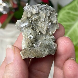 North Carolina Calcite with Quartz and Pyrite