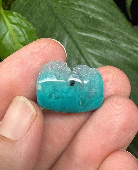 Vibrant Gem Silica With Druzy~Inspiration Mine, Arizona~Nature Made Goods~Ledford’s Minerals