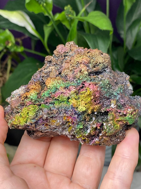 Graves Mountain Quartz and Kyanite with Rainbow Iridescent Hematite~Ex Terry Ledford Collection~Nature Made Goods~Ledford's Minerals