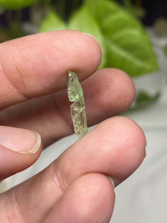 Rare Chromium Green North Carolina Hiddenite Crystal