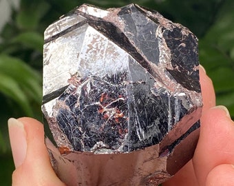 Red Rutile with “Drill Bit” Termination