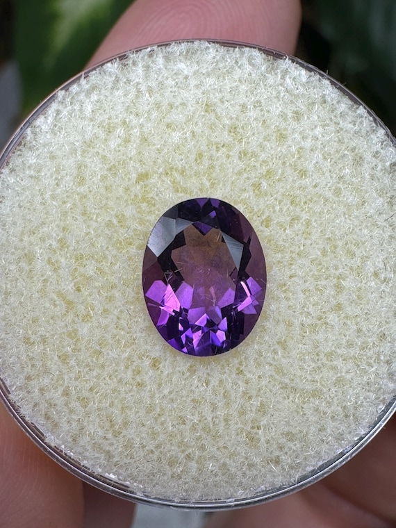 Jackson’s Crossroads Amethyst Gemstone~Oval~Old Collection~Crystalline Dream Minerals-Ledford’s Minerals