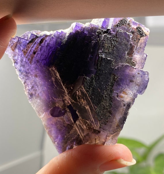 Fluorite with Barite