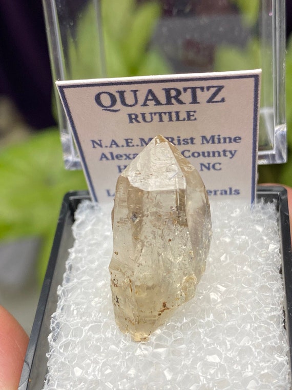 North American Emerald Mine Hiddenite NC Quartz Thumbnail