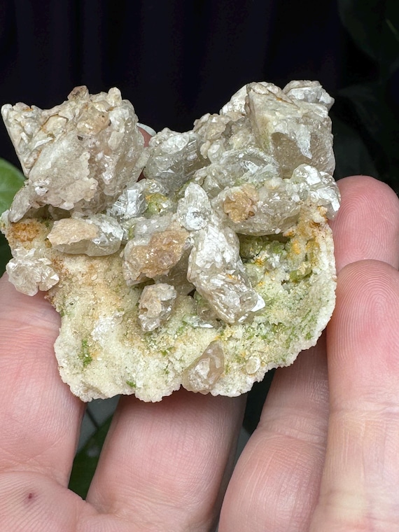 Cerrusite and Smithsonite~Tsumeb, Namibia