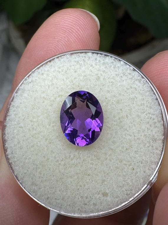 Jackson’s Crossroads Amethyst Gemstone~Oval~Old Collection~Crystalline Dream Minerals-Ledford’s Minerals