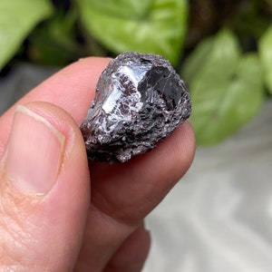 Lustrous Georgia Graves Mountain Rutile with Iridescent Hematite