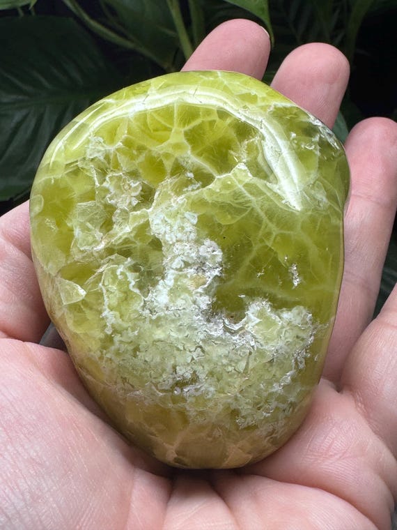 Polished Prehnite~Wave Hill, Northern Territory~Australia~Nature Made Goods~Ledford’s Minerals
