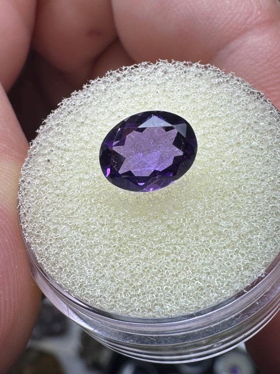 Jackson’s Crossroads Amethyst Gemstone~Oval~Old Collection~Ledford’s Minerals