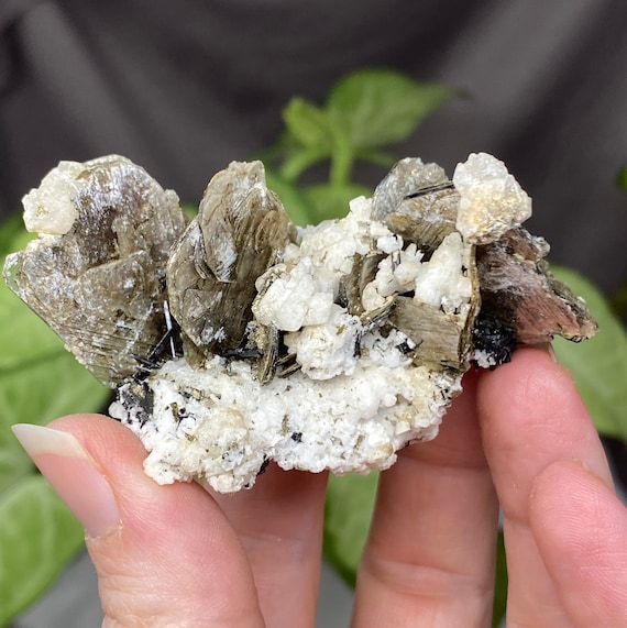 North Carolina Albite and Feldspar with Tourmaline and Mica