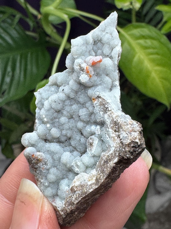 Quartz after Wulfenite Pseudomorph on Chalcedony~4 x 3cm~The Finch Mine, Gila County, Arizona~Ledford’s Minerals