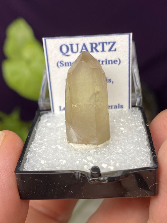 Brazil Golden Citrine Quartz Thumbnail~Nature Made Goods~Ledford's Minerals