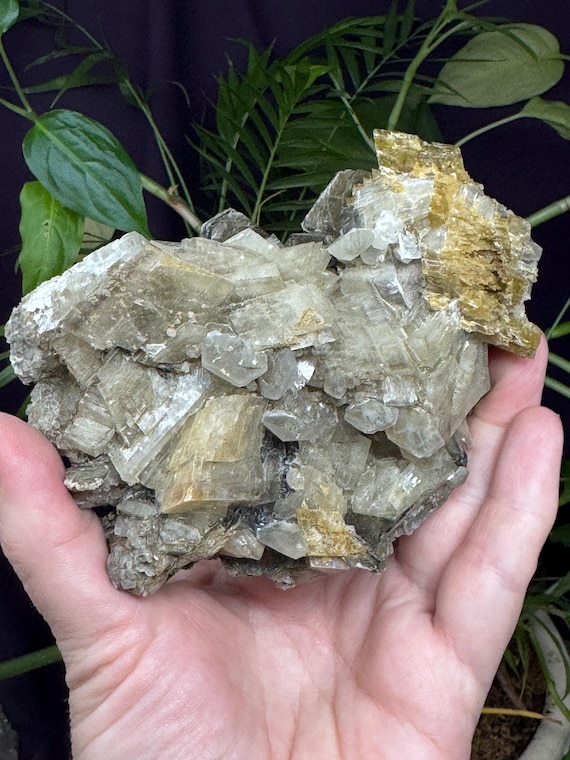 Calcite and Siderite~NAEM~Hiddenite, North Carolina~Ledford’s Minerals