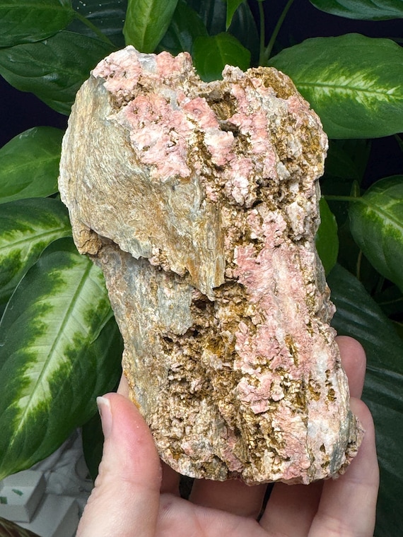 Pink Feldspar Quartz Matrix, Woodlawn Quarry Mineral Specimen