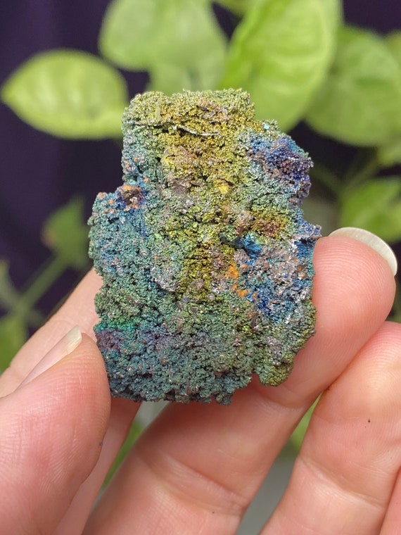 Colorful Graves Mountain Turgite with Iridescent Hematite