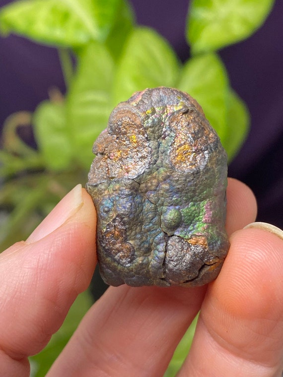 North Carolina Crowder’s Mountain Iridescent Hematite