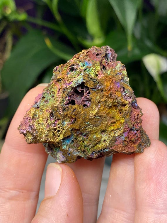 Graves Mountain Turgite with Rainbow Iridescent Hematite~Ex Terry Ledford Collection~Nature Made Goods~Ledford's Minerals