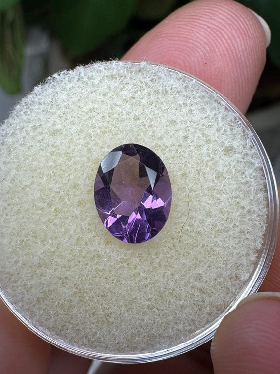 Jackson’s Crossroads Amethyst Gemstone~Oval~Old Collection~Crystalline Dream Minerals-Ledford’s Minerals