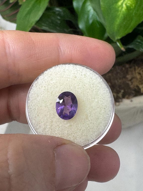 Jackson’s Crossroads Amethyst Gemstone~Oval~Old Collection~Ledford’s Minerals