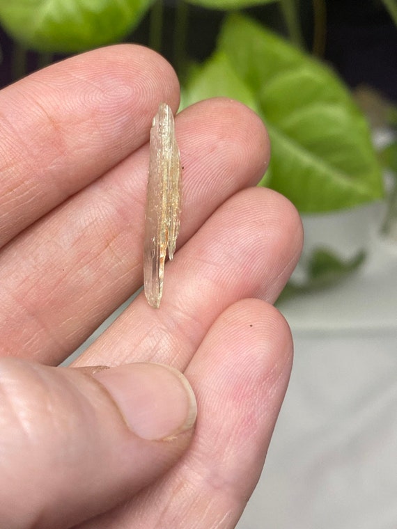 Rare Chromium Green North Carolina Hiddenite Crystal