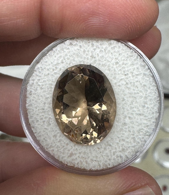 Smoky Citrine Quartz Gemstone~Brazil~Crystalline Dream Minerals~Ledfords Minerals