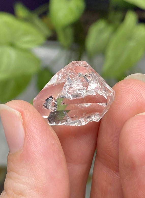 Lustrous Double Terminated Herkimer Diamond