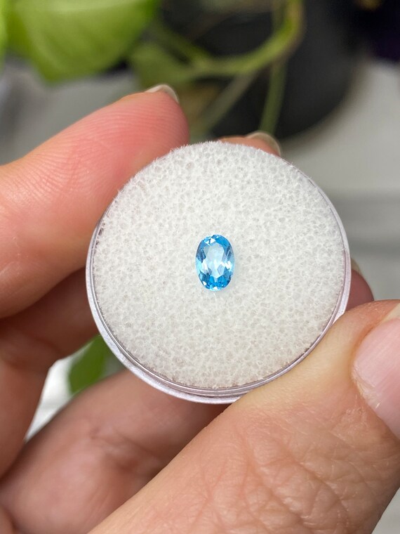 Beautiful Oval Aquamarine Gemstone~Nature Made Goods~Ledford's Minerals