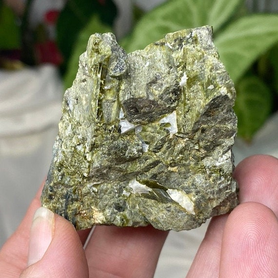 North Carolina Epidote in Quartz
