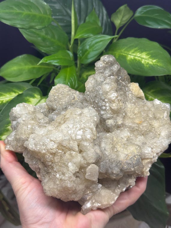 Calcite Cluster with Mica and Pyrite, North Carolina Mineral Specimen (17x14cm)